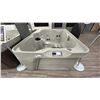 Image 1 : FREEFLOW SPAS, AZURE, 4 SEAT HOT TUB, 16 JETS, 235 GALLONS, 6'9" X 5'3", ENERGY EFFICIENT,