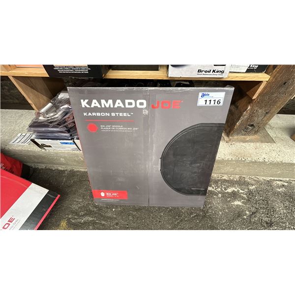 KAMADO JOE - KARBON STEEL BIG JOE GRIDDLE.