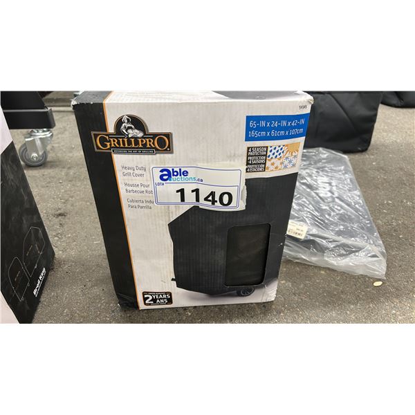 GRILLPRO HEAVY DUTY GRILL COVER.  65" X 24" X 42".
