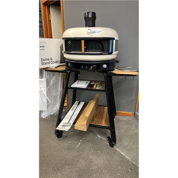 GOZNEY DOME PIZZA OVEN WITH STAND. GEN 2. COMES WITH DOME AND STAND COVER, DOUGH CUTTER,