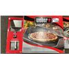 Image 4 : GROUP LOT OF WEBER ACCESSORIES. POULTRY ROASTER, GRILLING STONE, FISH TURNER AND MEATBALL RACK.