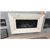 Image 1 : NAPOLEON 62" WIDE NATURAL GAS FIREPLACE.  VECTOR 62. MODEL TLV62LN. REMOTE. $15,000 RETAIL