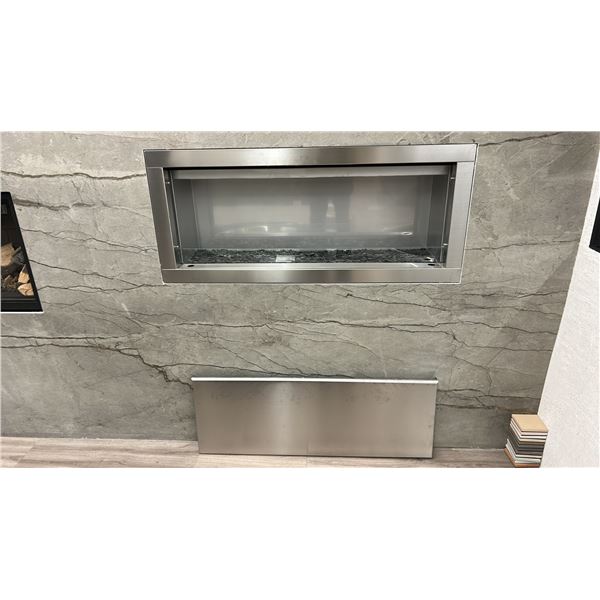 SIERRA FLAME OUTDOOR NATURAL GAS FIREPLACE. VENT FREE. MODEL TAHOE-45-NG. 45" WIDE