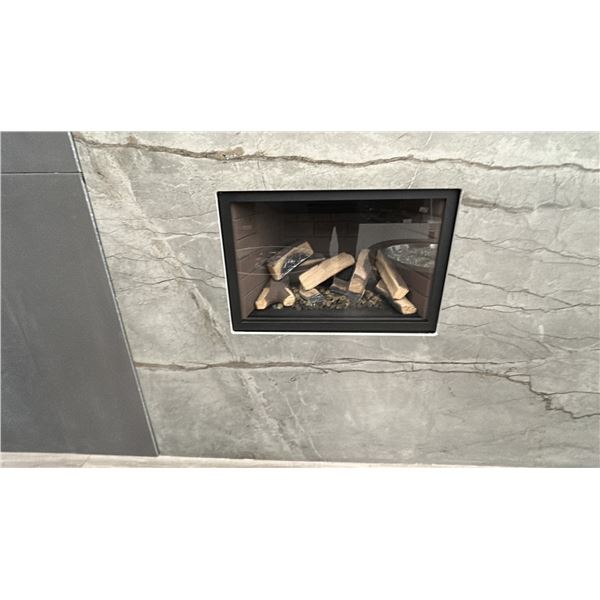 SIERRA FLAME 30: NATURAL GAS FIREPLACE. MODEL ABBOTT-30-DELUXE. REMOTE. $4,700 RETAIL