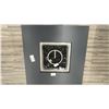 Image 2 : PARAMOUNT ALUMINUM CONCRETE LOOK FIREPLACE.  PROPANE. 38" SQUARE. 13" HIGH.
