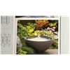 Image 4 : SOLUS 36" WATER FEATURE. MODEL  WATER BOWL WITH STAINLESS STEEL DOME. $3,600 RETAIL