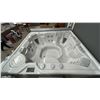 Image 2 : HOTSPRING HIGHLIFE. GRANDEE 7 SEAT HOT TUB. 49 JETS. 455 GALLON. 8'4" X 7'7".  FRESH WATER IQ READY.