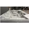 Image 4 : HOTSPRING HIGHLIFE. GRANDEE 7 SEAT HOT TUB. 49 JETS. 455 GALLON. 8'4" X 7'7".  FRESH WATER IQ READY.