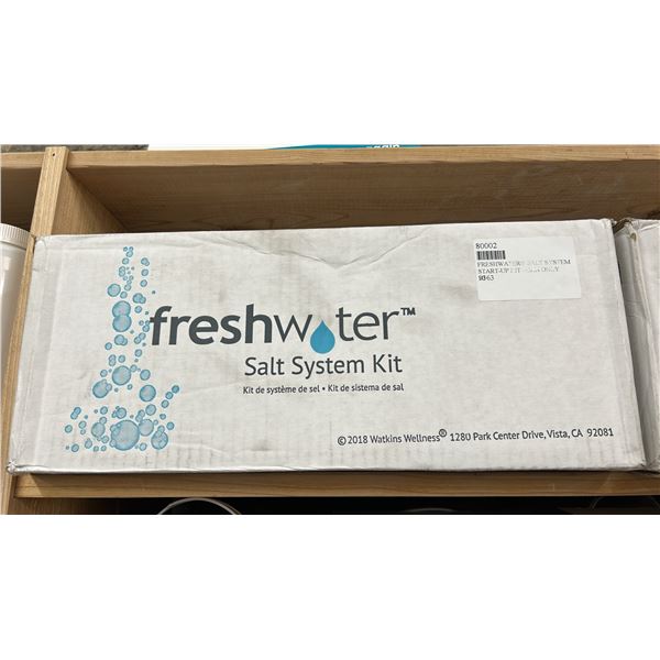 FRESHWATER SALT SYSTEM KIT WATKINS WELLNESS. START-UP KIT