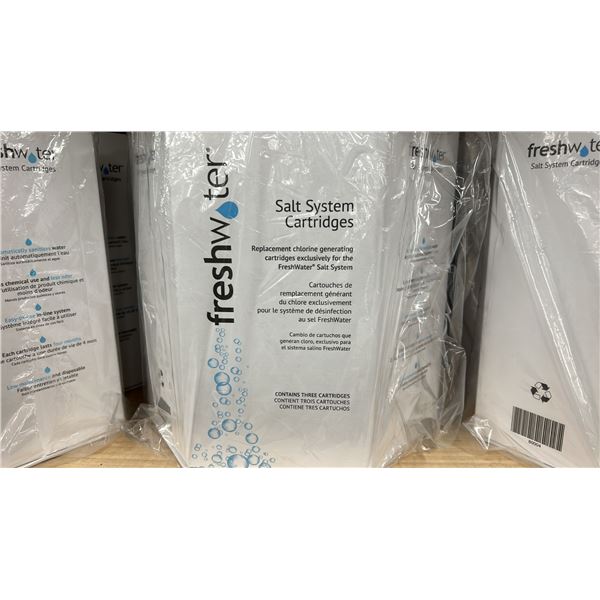 FRESHWATER SALT SYSTEM CARTRIDGES. CONTAINS 3 CARTRIDGES. RETAIL $450.