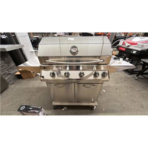 JACKSON GRILLS 4 BURNER LUX SERIES NATURAL GAS GRILL. MODEL JLS700-NG. INCLUDES OPTIONAL GRILL COVER