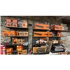 Image 1 : GROUP LOT OF TRAEGER STORE DISPLAYS AND MERCHANDISE. APPROX. 18 GRILL COVERS. GRILL BLANKETS.