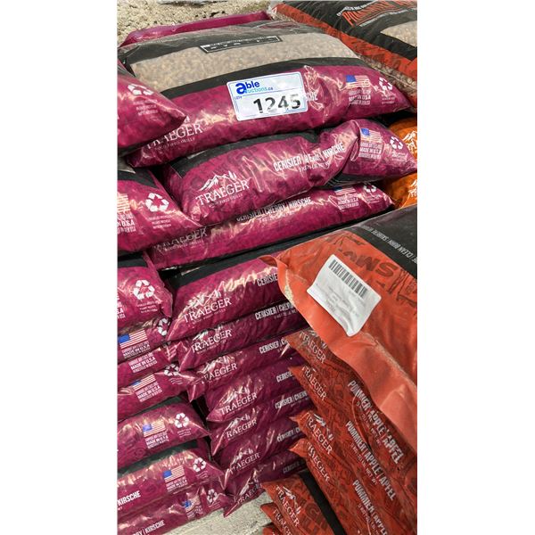 10 BAGS TRAEGER CHERRY WOOD PELLETS