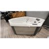 Image 1 : HOTSPRING SPOT COLLECTION 2 PERSON HOT TUB. TX MODEL. CORNER INSTALL. 11 JETS.