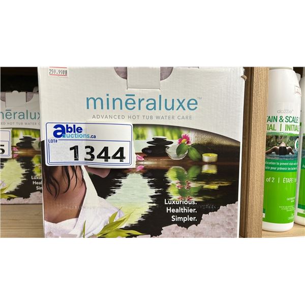 BROMINE GRANULES SYSTEM BY MINETRALUXE, ADVANCED HOT TUB WATER CARE. RETAIL $260