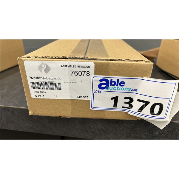WATKINS WELLNESS ACE CELL MODEL 76078. RETAIL $1,200