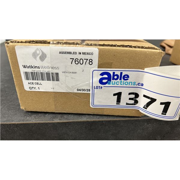 WATKINS WELLNESS ACE CELL, MODEL 76078. RETAIL $1,200