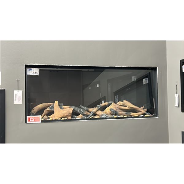 AMANTII LUMINA INDOOR/OUTDOOR LINEAR ELECTRIC FIREPLACE. $4,000 RETAIL