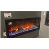 Image 5 : AMANTII BESPOKE 50 EXTRA TALL ELECTRIC FIREPLACE. MODEL SYM-50-XT-BESPOKE. $5,000 RETAIL