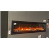 Image 5 : AMANTII BESPOKE 60 LINEAR ELECTRIC FIREPLACE. MODEL SYM-60-BESPOKE. 62" WIDE