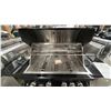 Image 2 : BONFIRE GAS GRILL. MODEL 34, 4 BURNER DOUBLE DOOR CART. ROTISSERIE, STAINLESS GRILLS.