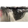 Image 4 : BONFIRE GAS GRILL. MODEL 34, 4 BURNER DOUBLE DOOR CART. ROTISSERIE, STAINLESS GRILLS.