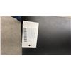 Image 6 : ENO BLACK AND STAINLESS STEEL TABLE WITH BACKSPLASH. 48" X 24" RETAIL $1210