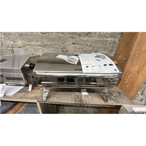 LA PLANCHA ENO FORCE 10 STAINLESS STEEL PORTABLE BBQ. C/W BOAT RAIL MOUNTING KIT, HIGH PRESSURE