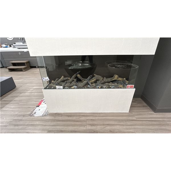 AMANTII THREE SIDED BESPOKE ELECTRIC FIREPLACE. MODEL TRV-55-BESPOKE. 55"