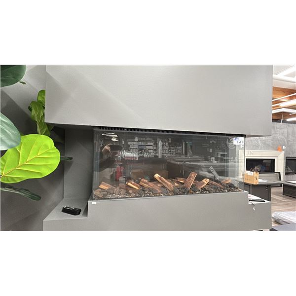 UPTOWN FIREPLACE UPTOWN SERIES ELECTRIC 3 SIDE 44" FIREPLACE MODEL UE44. RETAIL $2660