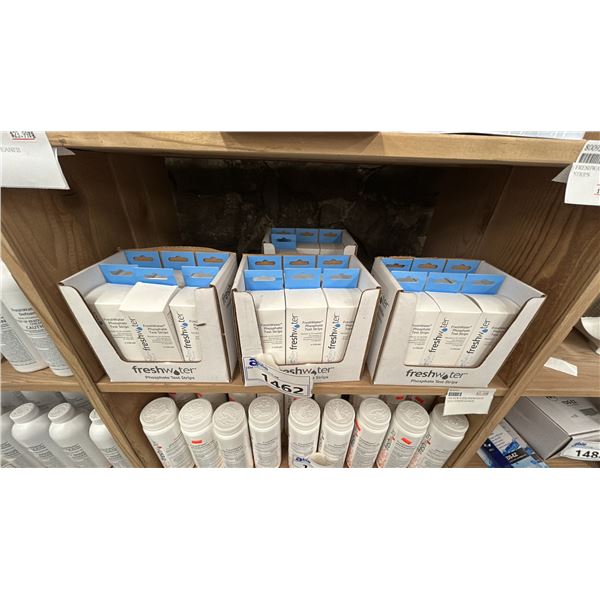 22X PHOSPHATE TEST STRIPS (EACH CONTAINS 25 TEST STRIPS), RESULTS IN 15 SECONDS. BY FRESHWATER.