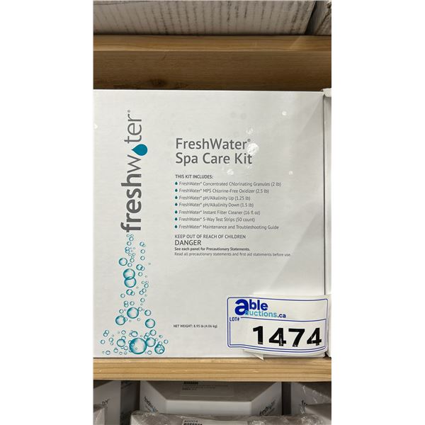 2X SPA CARE KIT, INCLUDES CONCENTRATED CHLORINATING GRANULES 2 LB, MPS CHLORINE-FREE OXIDIXER 2.5LB