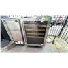 Image 1 : PERLICK TEMPERATURE CONTROLLED WINE FRIDGE. RETAIL $2500. OUTDOOR UNIT SO REQUIRES CLEANING