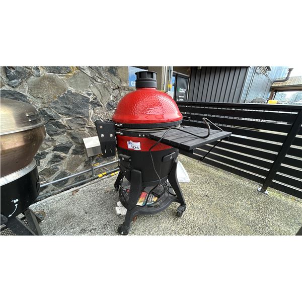 KAMADO JOE MODEL KJ15041123 DIGITAL GRILL AND SMOKER. RETAIL $2900. OUTDOOR USED DEMO UNIT SO