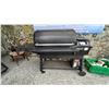Image 1 : TRAEGER IRONWOOD XL ELECTRIC SMOKER, GRILL. WIFI ENABLED. PELLET STORAGE, 6' LONG. USED OUTDOOR