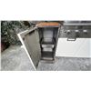 Image 11 : CROWN VERITY OUTDOOR BBQ STATION. 12'4" LONG BUT COULD BE RECONFIGURED. 4' ARGENTINIAN GRILL-WOOD