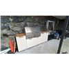 Image 1 : CROWN VERITY OUTDOOR BBQ STATION. 12'4" LONG BUT COULD BE RECONFIGURED. 4' ARGENTINIAN GRILL-WOOD