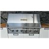 Image 7 : CROWN VERITY OUTDOOR BBQ STATION. 12'4" LONG BUT COULD BE RECONFIGURED. 4' ARGENTINIAN GRILL-WOOD