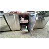 Image 10 : CROWN VERITY STAINLESS OUTDOOR KITCHEN COMPONENTS. OVERALL 9'6". 24" BAR FRIDGE, PULLOUTS, X 2, D...