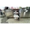 Image 11 : CROWN VERITY STAINLESS OUTDOOR KITCHEN COMPONENTS. OVERALL 9'6". 24" BAR FRIDGE, PULLOUTS, X 2, D...
