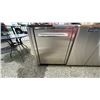 Image 13 : CROWN VERITY STAINLESS OUTDOOR KITCHEN COMPONENTS. OVERALL 9'6". 24" BAR FRIDGE, PULLOUTS, X 2, D...