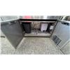 Image 9 : CROWN VERITY STAINLESS OUTDOOR KITCHEN COMPONENTS. OVERALL 9'6". 24" BAR FRIDGE, PULLOUTS, X 2, D...
