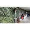 Image 1 : LIVING ACCENTS STAINLESS PROPANE PATIO HEATER-USED WITH SOME DENTS ETC