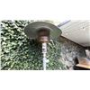 Image 2 : LIVING ACCENTS STAINLESS PROPANE PATIO HEATER-USED WITH SOME DENTS ETC