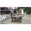 Image 3 : 3 ADIRONDAK CHAIRS-OUTDOOR SO REQUIRE CLEANING