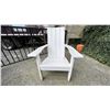Image 6 : 3 ADIRONDAK CHAIRS-OUTDOOR SO REQUIRE CLEANING