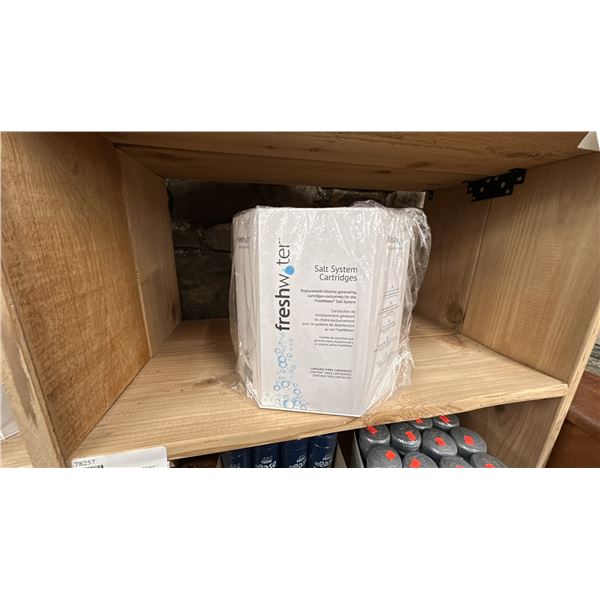 FRESHWATER SALT SYSTEM CARTRIDGES. CONTAINS 3 CARTRIDGES. RETAIL $450.