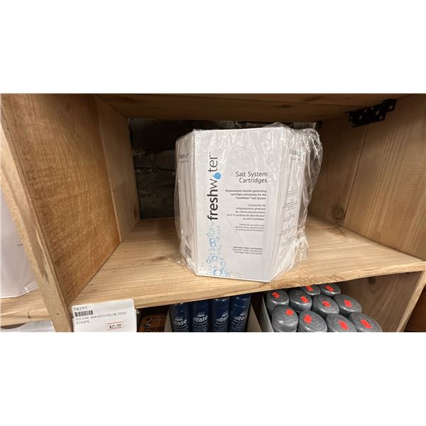 FRESHWATER SALT SYSTEM CARTRIDGES. CONTAINS 3 CARTRIDGES. RETAIL $450.