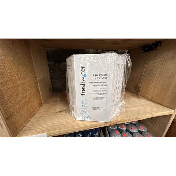 FRESHWATER SALT SYSTEM CARTRIDGES. CONTAINS 3 CARTRIDGES. RETAIL $450.