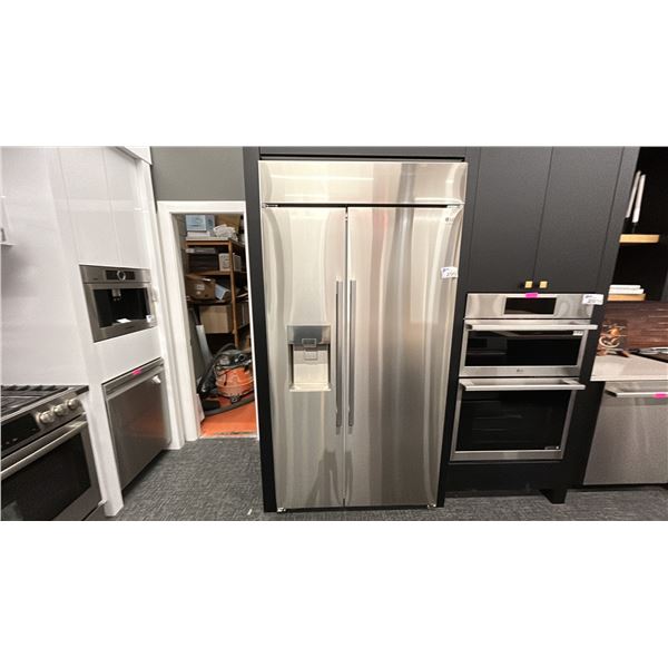 LG STUDIO 41"W X 7'H FRIDGE. ICE & WATER SYSTEM. MODEL SRSXB2622S. RETAIL $11,700
